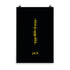 Ogham Personalised Name Minimalist Calligraphy Print